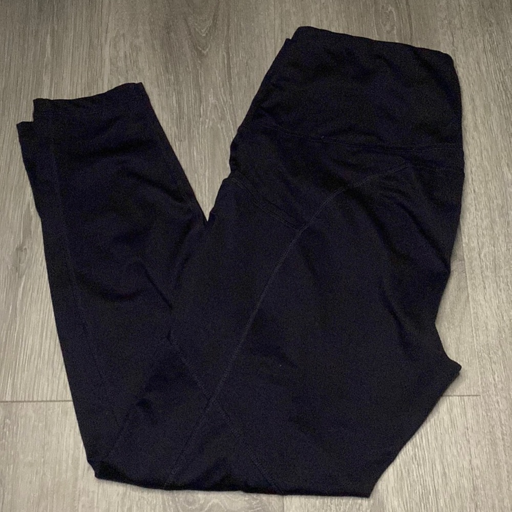 Dark purple velocity leggings size L